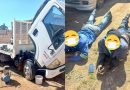 Suspects nabbed stripping hijacked truck